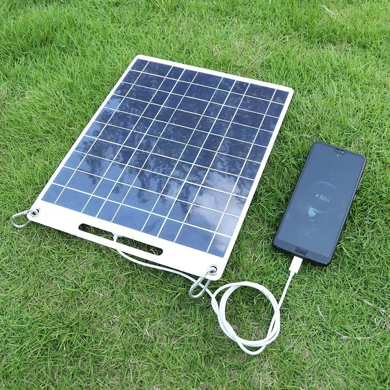 Solar Emergency Charger - Panel Solar de 5V, cargador USB