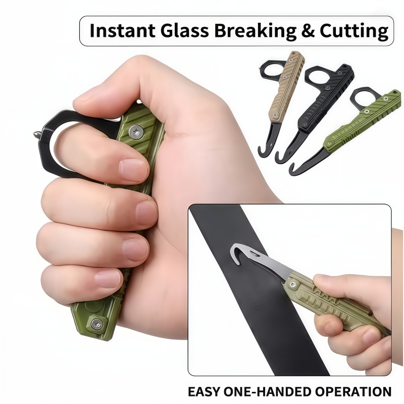 Rescue Rope Throw - Martillo plegable portátil para uso en