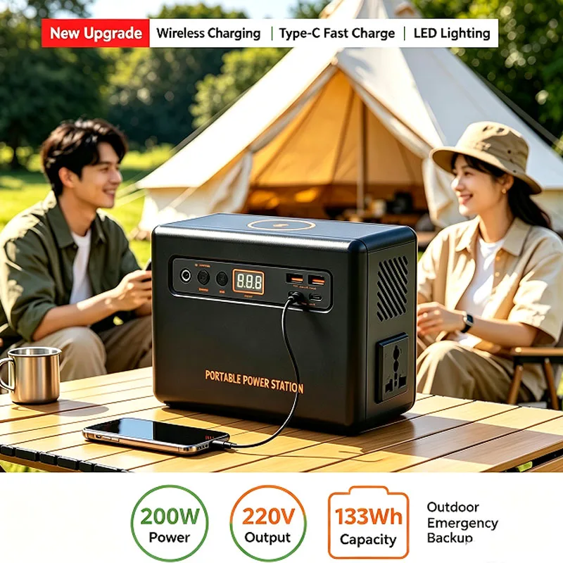 Estación de energía portátil d - Solar Emergency Charger reseña y precio