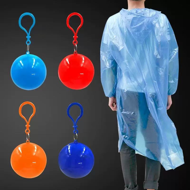 Bola de impermeable comprimido - Emergency Poncho Rain reseña y precio