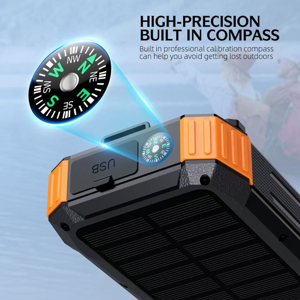 Nuevo Banco de Energía Solar d - Solar Emergency Charger reseña y precio