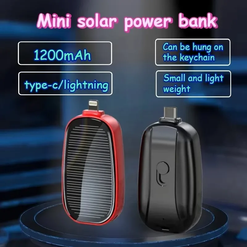 Batería externa portátil de em - Solar Emergency Charger reseña y precio