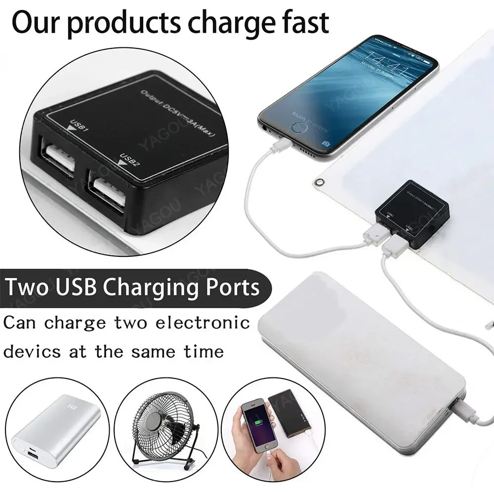 Panel solar portátil resistent - Solar Emergency Charger reseña y precio